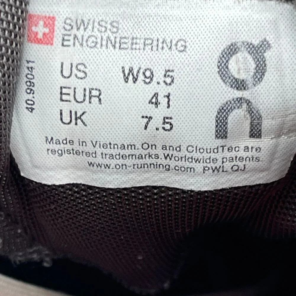 On Running cloud shoes